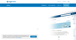 Desktop Screenshot of orgavision.com